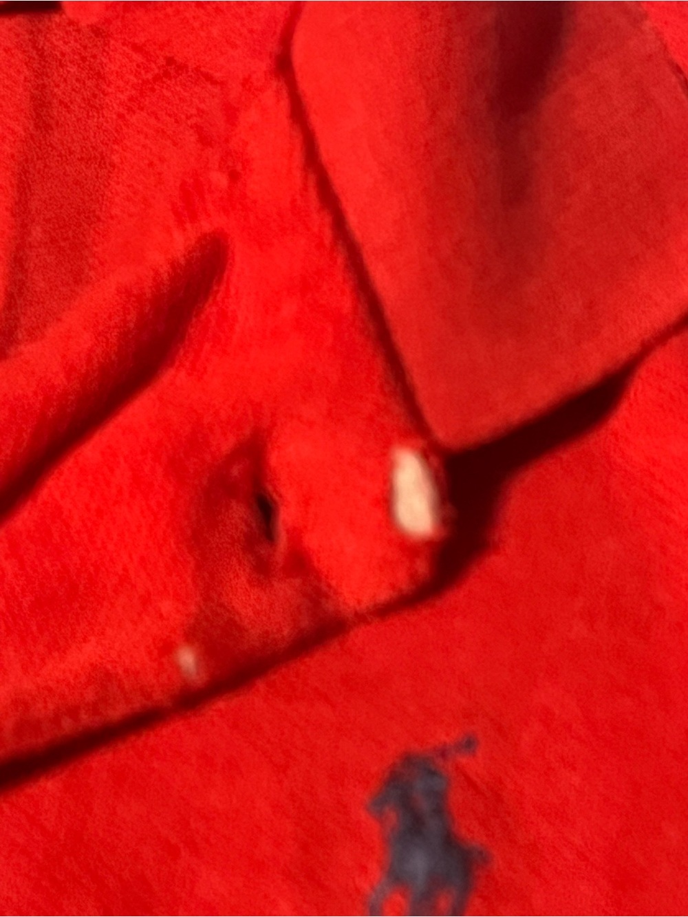 VINTAGE Polo Ralph Lauren Men’s Red XL Polo - Picture 2 of 8